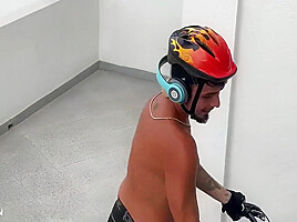 Leo Bulgari In After Riding The Bike, We Ride A Big Cock!!! By Xisco & The Bleshporn - Teaser!!! 7 Min