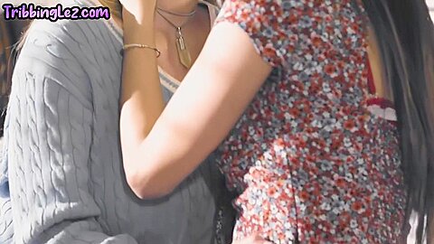 Lesbian Facesitting Asian Facesits On Busty Babe In 3some