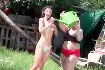 Lesbians In The Garden