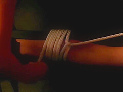 Lezdom Training With Pump Gag, Clamps And Flogging