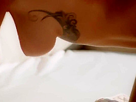 Liya Silver and Alberto Blanco - Tattooed Brunette Pose A Cancer Jumps On A Penis And Cums