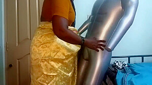 Lucky Dolly Plays With Indian Bbw