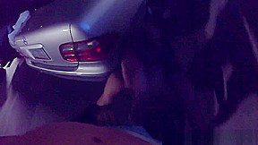 MILF Next Door Sucks and Fucks in Parking Garage
