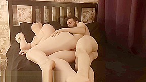 MILF gets fucked AND cummed on, on camera by her boyf for first time ever!!