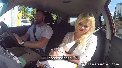 Male Driving student 18+ Bangs Milf Examiner