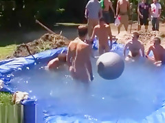 Male stripper blow job party and college twink first time gay porn