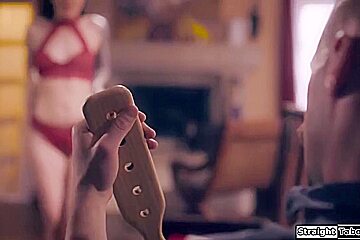 Marley Brinx In Stepdaughter Gets Spanked By Her Stepdad