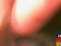 Masked German Amateur Stud Fucked And Facialized In Sling