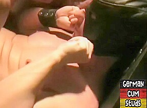 Masked european gangbanged and jizzed by gaydaddies