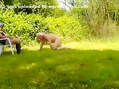 Masteradogg training Bonclebs outside