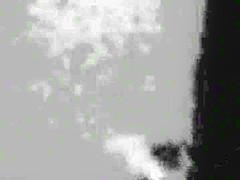 Masturbation peeped through a window