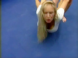 Mature Blonde on Blonde Beat Down