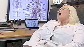 Mature Victoria Vera And Sexy Guy In Rough Action AGEDLOVE