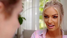 Mature busty slut can' t resist a young cock