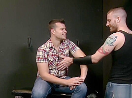 Mature gays fuck in the dungeon