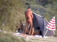 Mature pervert bitch at the beach 2