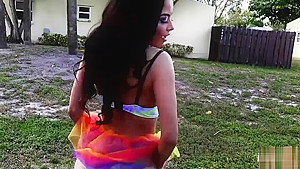 Maya Bijou Shakes Her Ass For A Ride