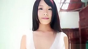 Maya Hashimoto stripping off sheer dress