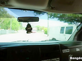 Megan Rain in Jizz On Megan - BangBus