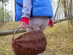 Milf In Tight Pants Walking In The Woods Ass Fetish