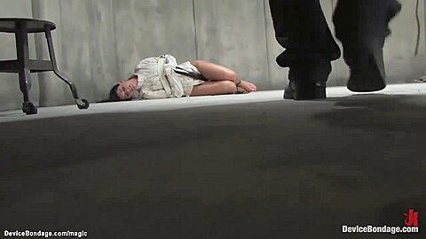 Milf Shackled In Device In Insane Room