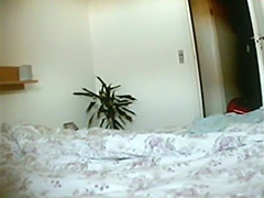 Milf caught masturbating really quickly