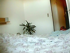 Milf caught masturbating really quickly