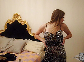 Miss Pussycat And Evelina Behind The Scenes Chilling Naked And Playing With Ice