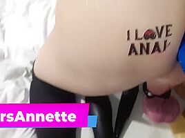 Mistress Testing Her New Toys On Her Bottom Husband Anal Fucking With Strapon Fisting 11 Min