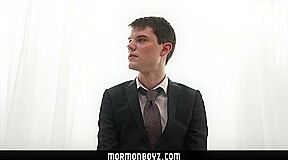 MormonBoyz - Older priest masturbates nervous young Mormon boy
