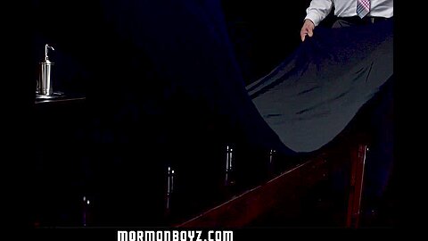 MormonBoyz - Shy Ginger Boy Gets Punished by Two Older Men