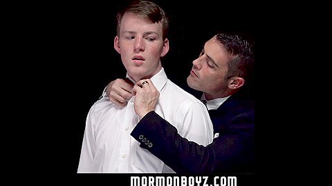 MormonBoyz - Shy Ginger Boy Gets Punished by Two Older Men