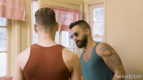 Motel Exhibition, Part 2 - Gay Bareback Video - Masqulin