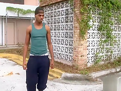 Muscle black homosexual screwed