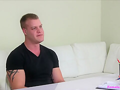 Muscular Stud Wants To Shag Milf Agent