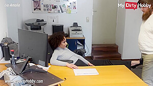 My Dirty Hobby - Secreatary tests new guy if he can fuck hard