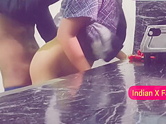 My Naughty Dever Caught Me In Kitchen During Cooking And Fucked Me Hard In Standing Position
