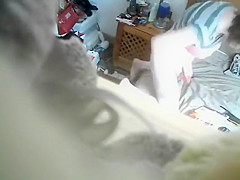 My friend's Step mom caught masturbating on