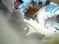My friend's Step mom caught masturbating on
