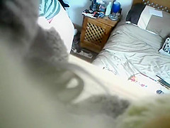 My friend's Step mom caught masturbating on