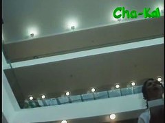 My upskirt video of a chubby brunette teen 18+
