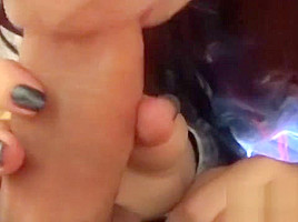 NERDY teen 18+ - Horny student 18+ Takes A Cum-Break