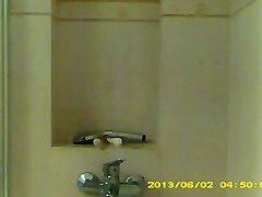 NOT teen 18+ Step sister hidden shower masturbation many orgasms
