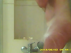 NOT teen 18+ Step sister hidden shower masturbation many orgasms