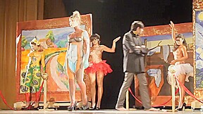 Naked Body Painting Fashion Show Miss