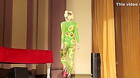 Naked Body Painting Fashion Show Miss