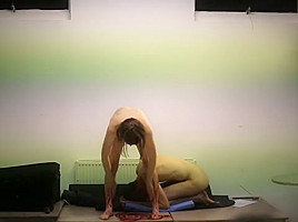 Naked on Stage 106