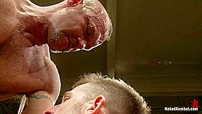 NakedKombat Two HOT Muscle Men Duke it Out