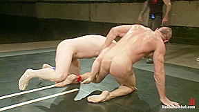 NakedKombat Two HOT Muscle Men Duke it Out
