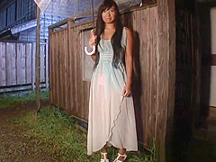 Nana Ogura naughty teen 18+ gets plenty of pussy toys and pisses